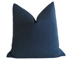 Navy Sunbrella Outdoor Pillow cover / Sunbrella Solids