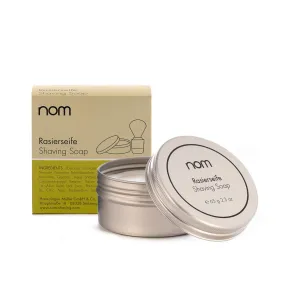 nom Aloe Vera Shaving Soap in Tin