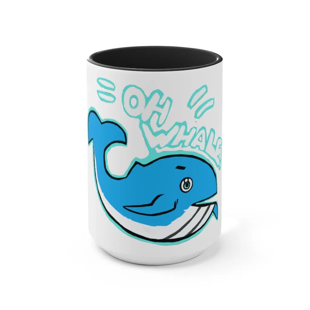 Oh Whale Accent Mug