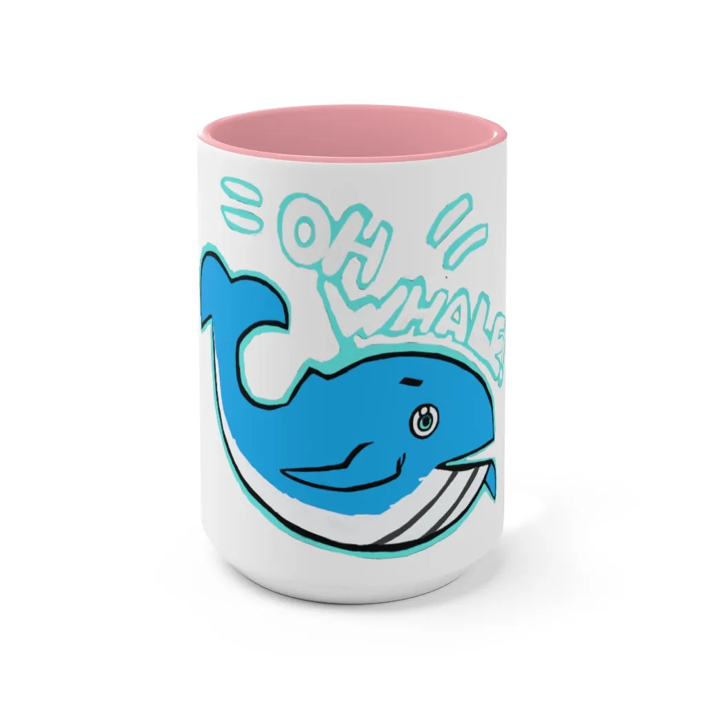 Oh Whale Accent Mug