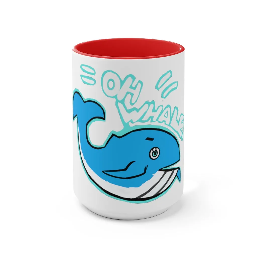 Oh Whale Accent Mug