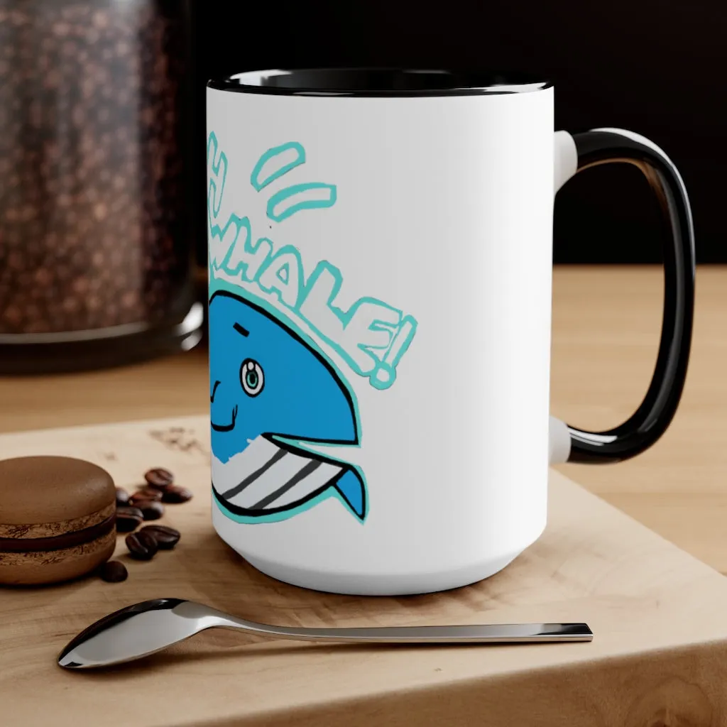 Oh Whale Accent Mug