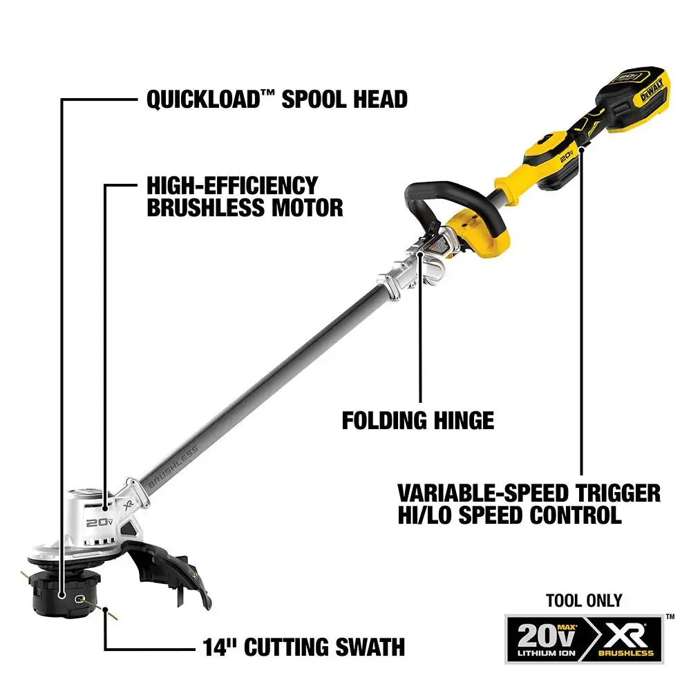 Open Box -  Dewalt 20v Max String Trimmer & Blower Combo Kit Dck0222m1