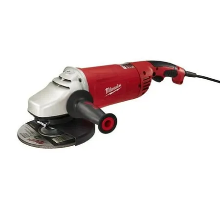 Open Box -  Milwaukee 15 Amp 7/9 in. Large Angle Grinder with Trigger Lock-On Switch