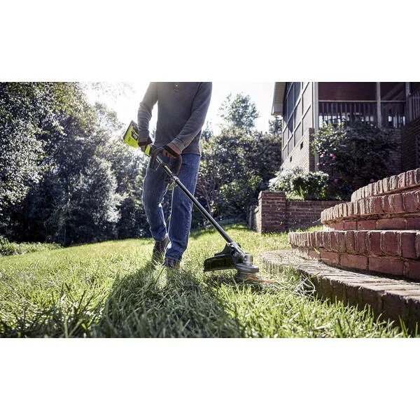 Open Box -  RYOBI 40-Volt Lithium-Ion Cordless Shaft Attachment Capable String Trimmer