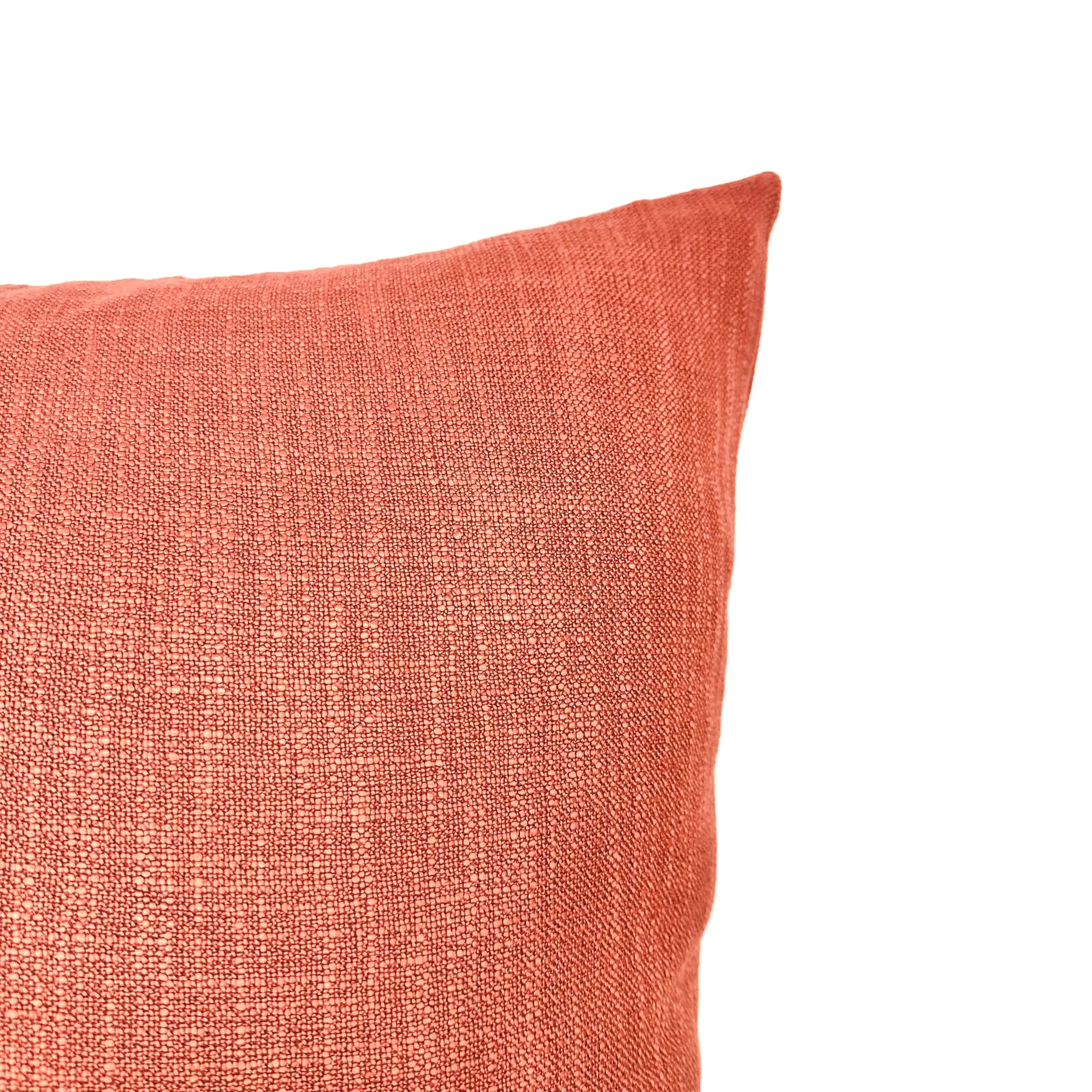 Orange Contemporary Throw Pillow Cover 22x22