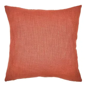 Orange Contemporary Throw Pillow Cover 22x22