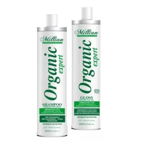 Organic Expert Progressive Brush Straightening Brazilian Blowout Kit 2x1L - Millian