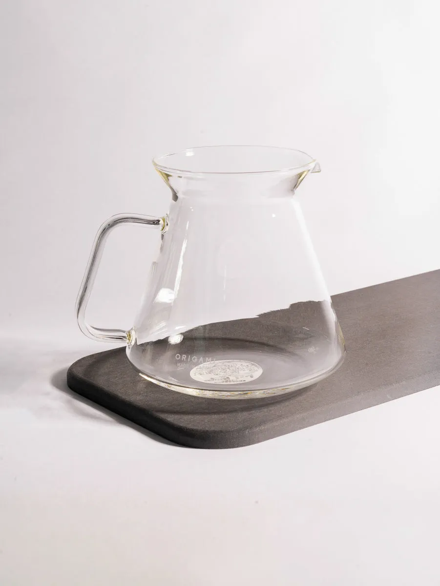 ORIGAMI X HARIO 710ml Glass Carafe