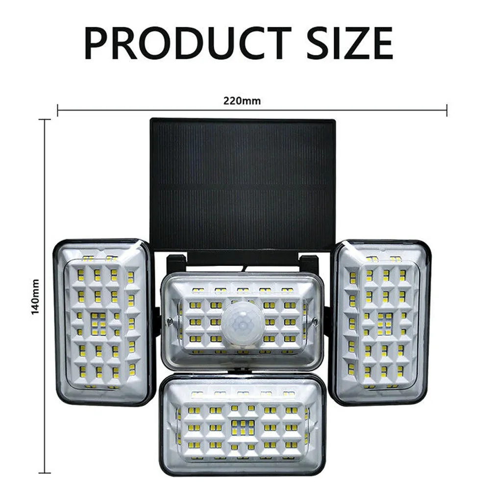 Outdoor Solar LED Lights with Motion Sensor