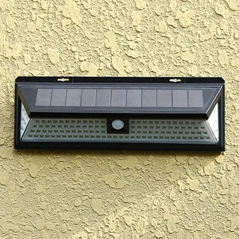 Outdoor Solar Motion Sensor Light | Solar Patio Lights for Deck, Fence, Patio, Front Door, Stair, Landscape, Yard and Driveway