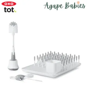 OXO Tot Bottle & Cup Cleaning Set - Grey