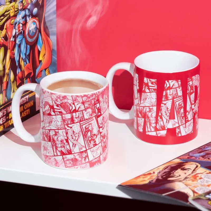 Paladone Marvel Logo Heat Change Mug