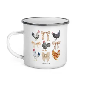 Patchwork Chicken Mug