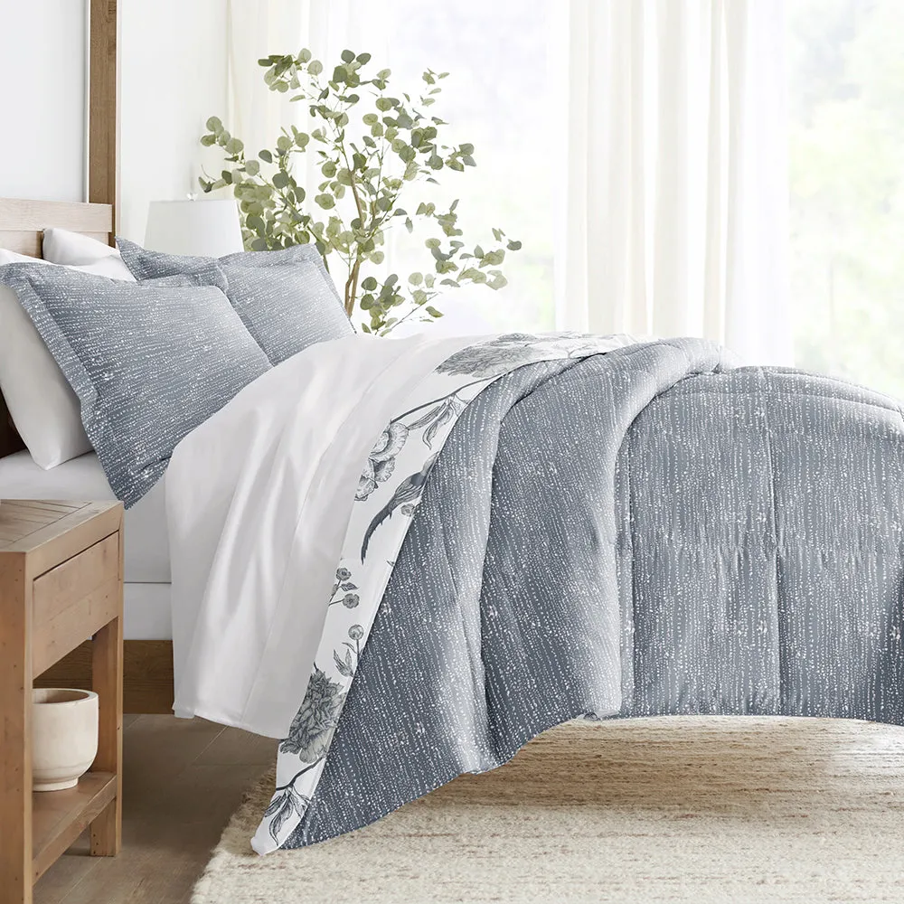 Patterned Down-Alternative Comforter Set (Sale)