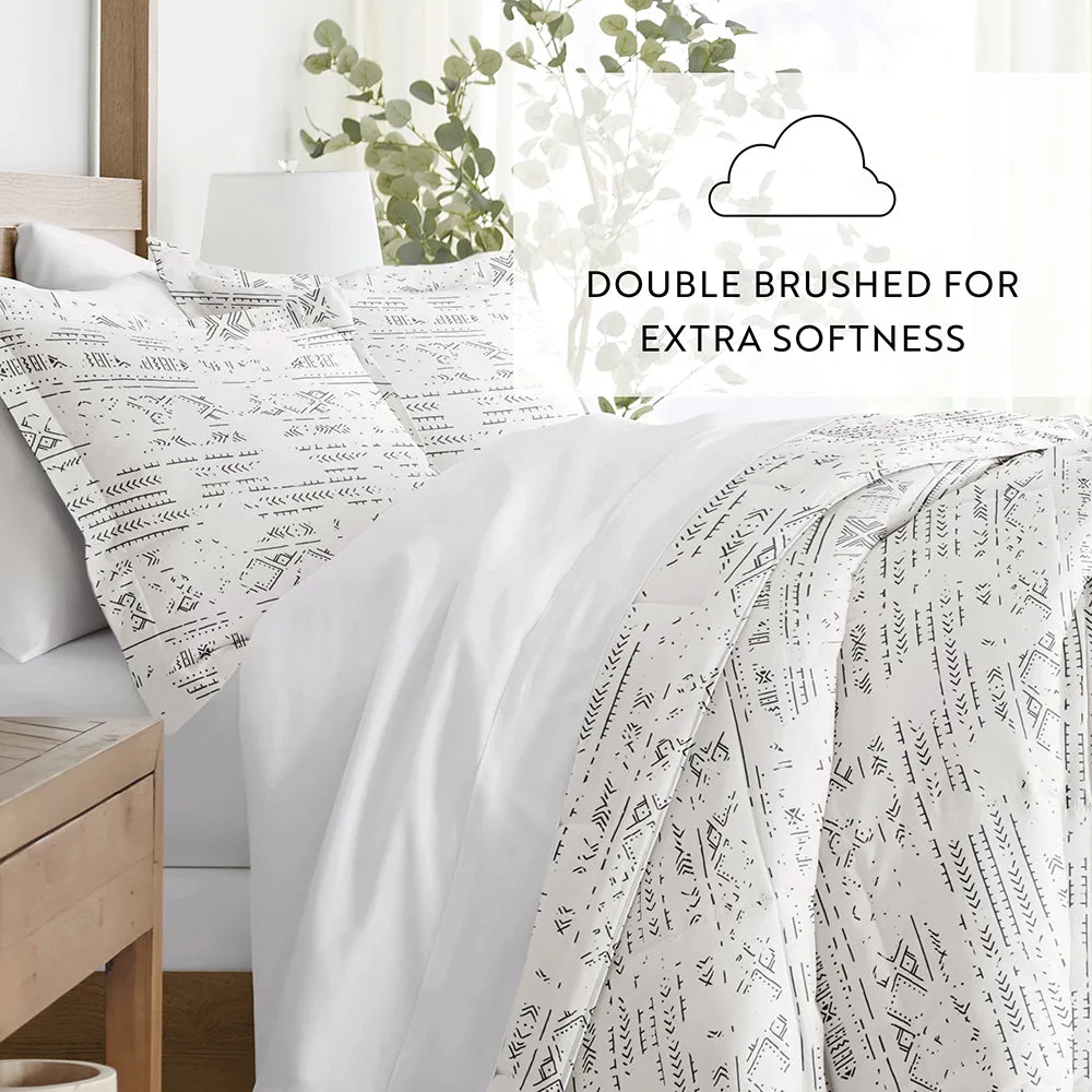 Patterned Down-Alternative Comforter Set (Sale)