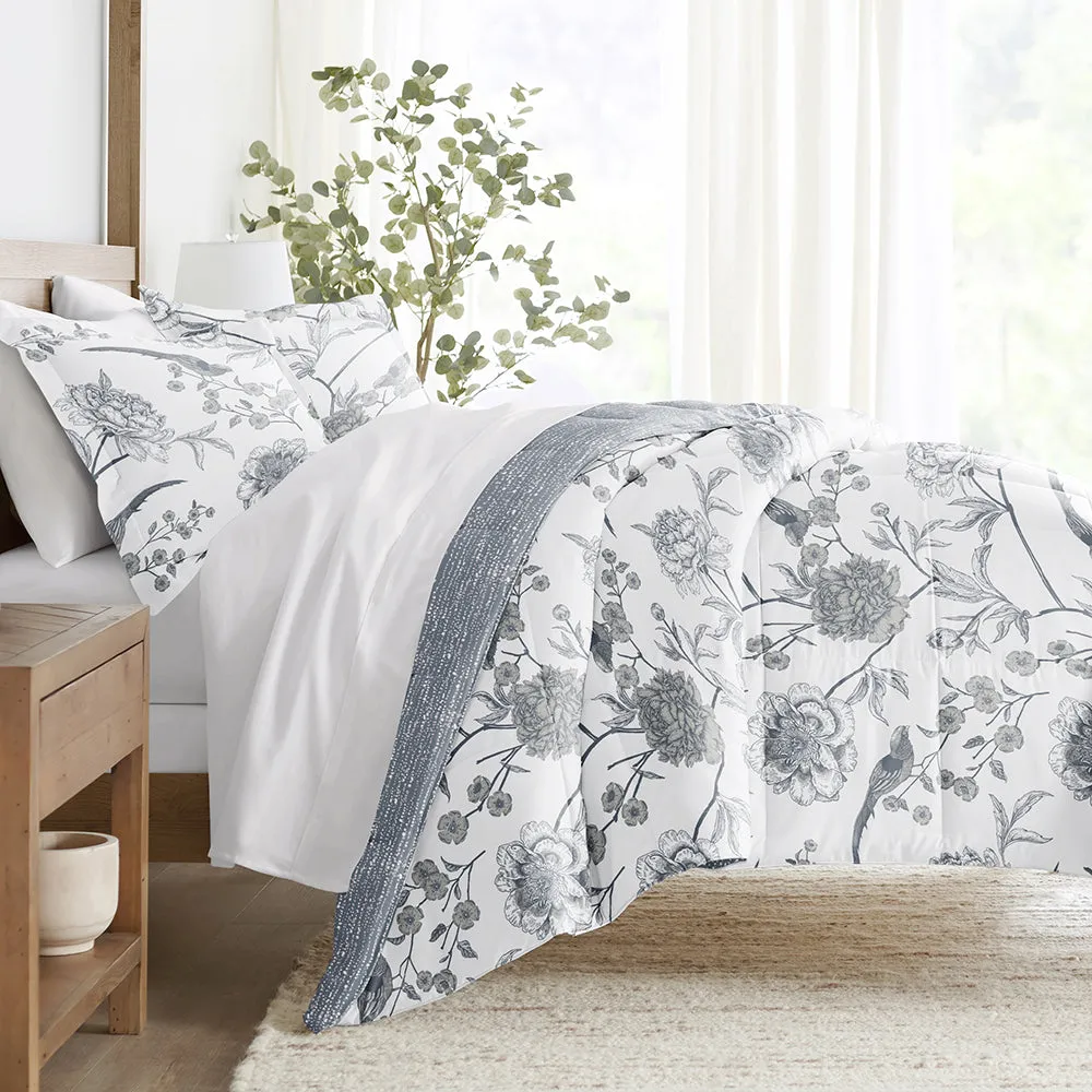 Patterned Down-Alternative Comforter Set (Sale)