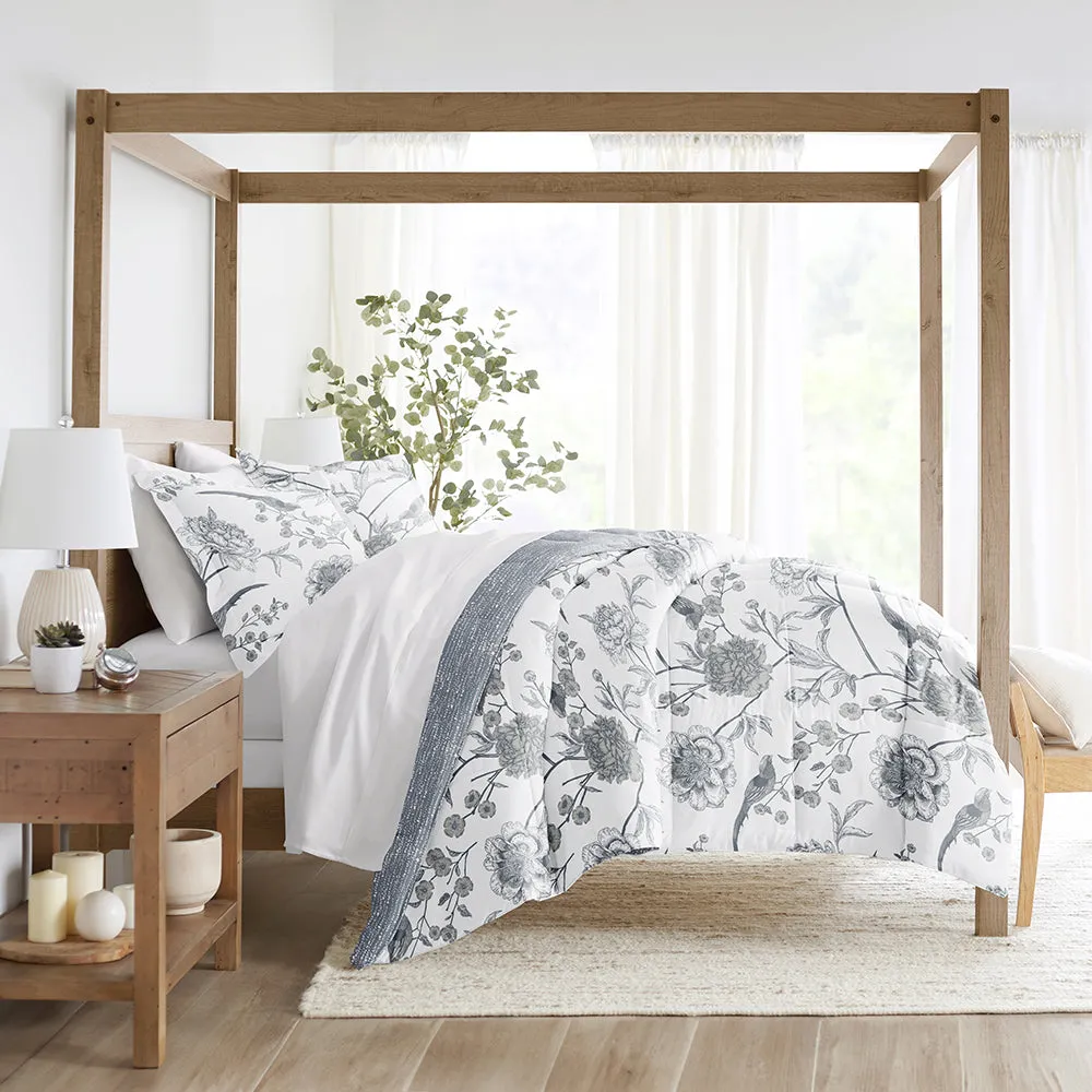 Patterned Down-Alternative Comforter Set (Sale)