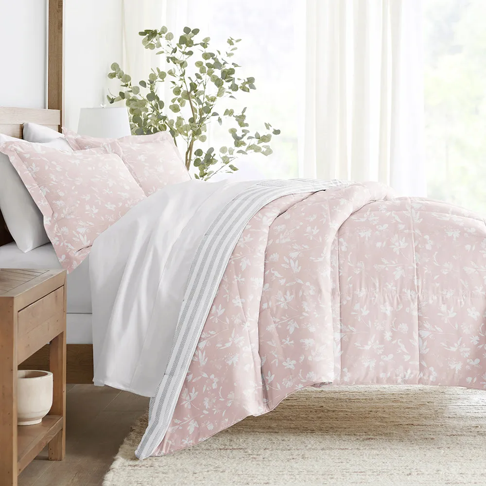 Patterned Down-Alternative Comforter Set (Sale)