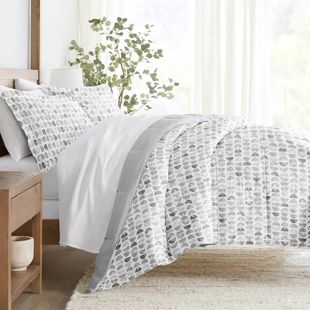 Patterned Down-Alternative Comforter Set (Sale)