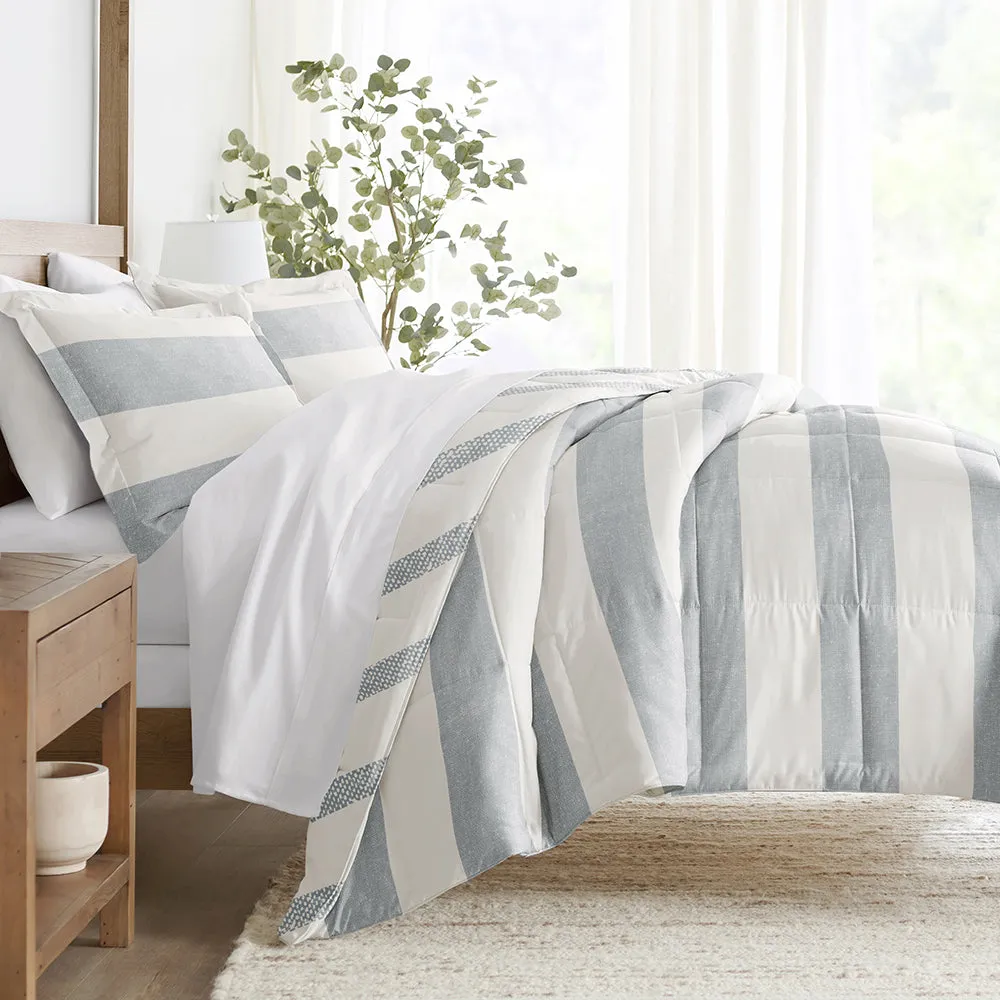 Patterned Down-Alternative Comforter Set (Sale)