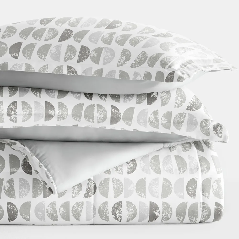 Patterned Down-Alternative Comforter Set (Sale)