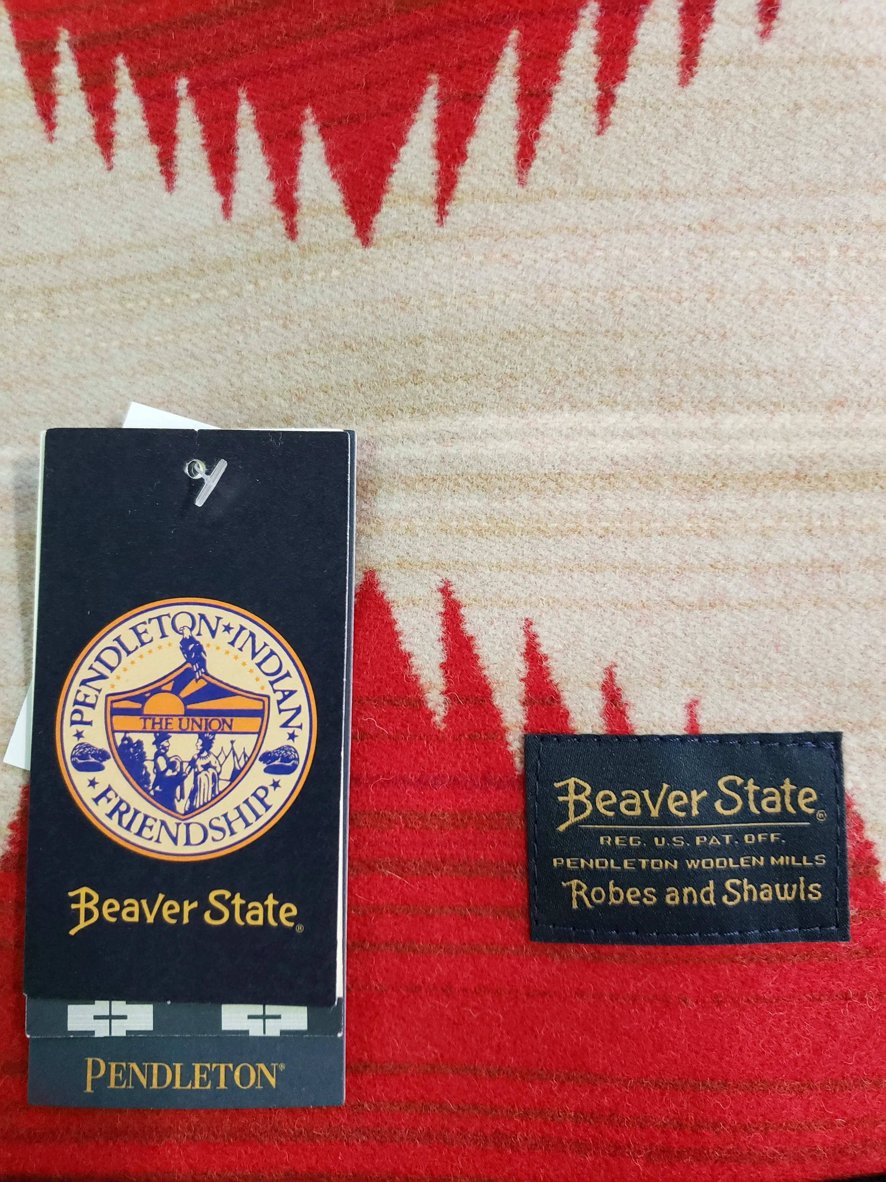 Pendleton Brave Star Jacquard Unnapped Robe (blanket)