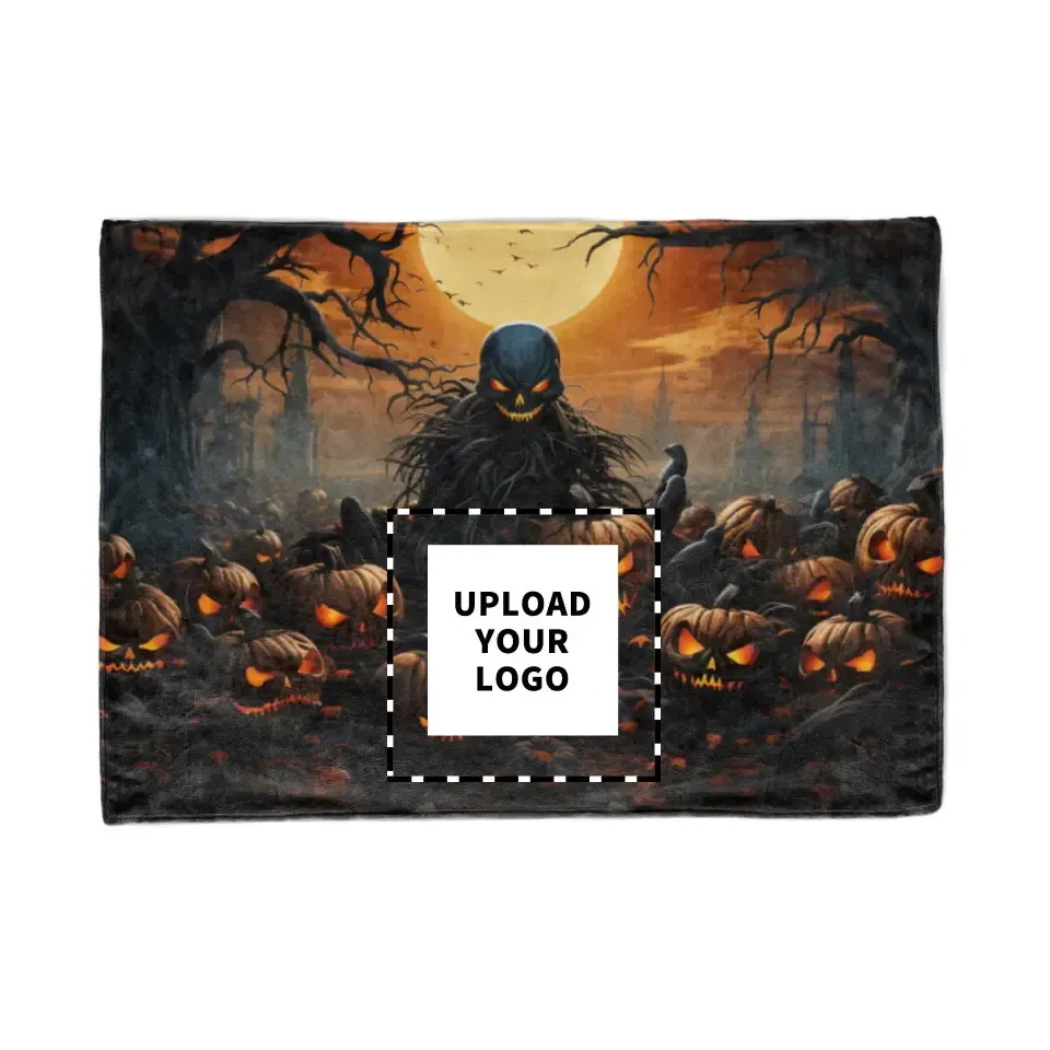 Personalized Unhooded Halloween Blanket,2020-3-23023001