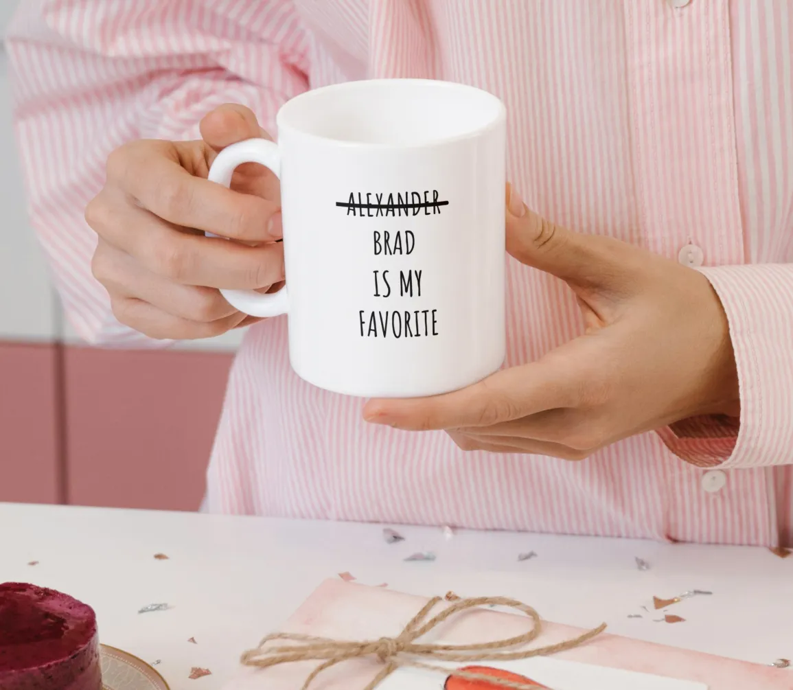 (PESONALIZE) IS MY FAVORITE MUG