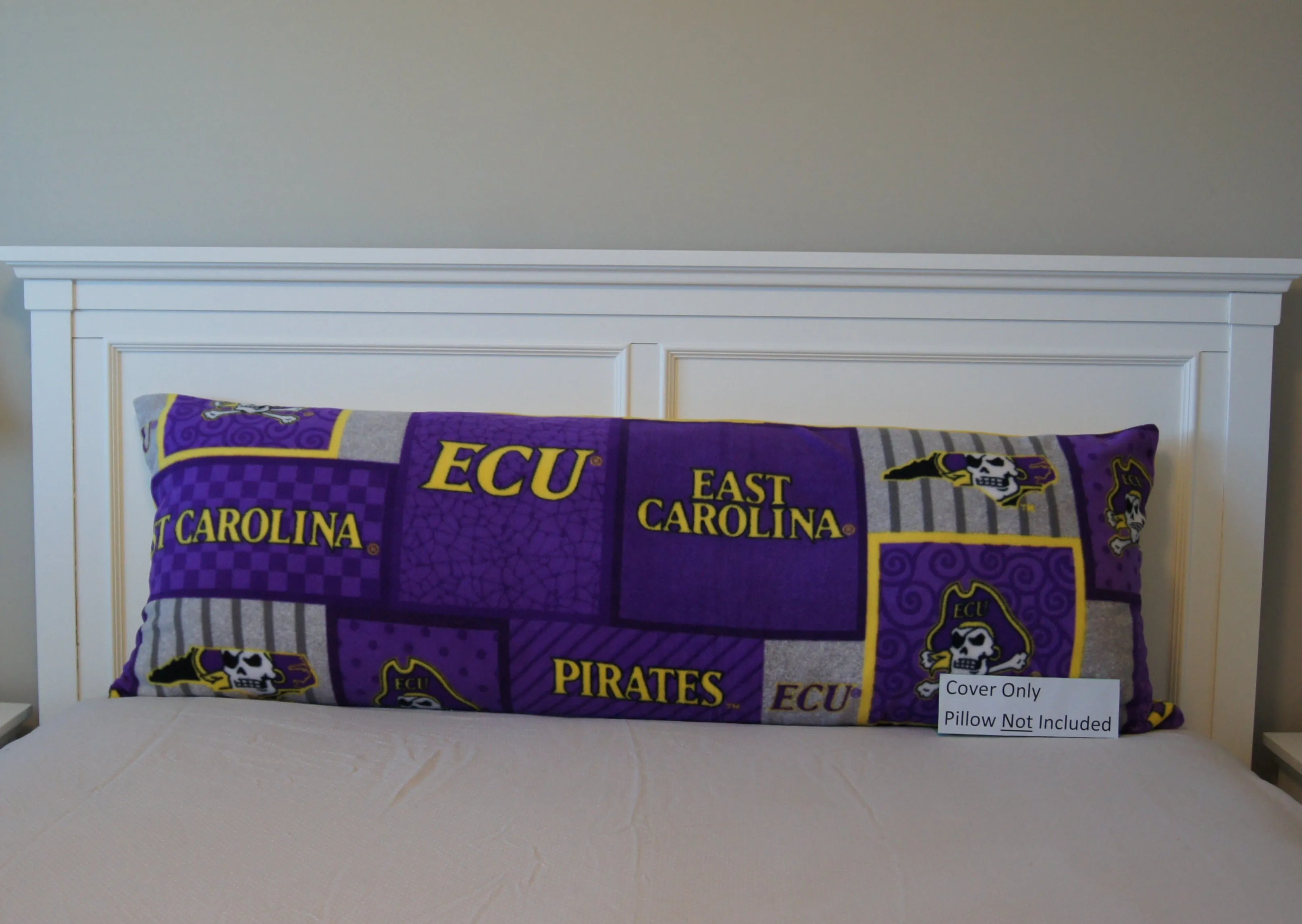 Pillows - Body Pillow Cover - College - NCAA - East Carolina University-ECU - Pirates