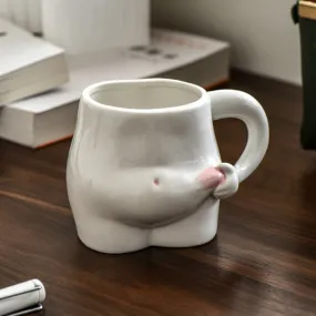 Pinch Belly Ceramic Mug