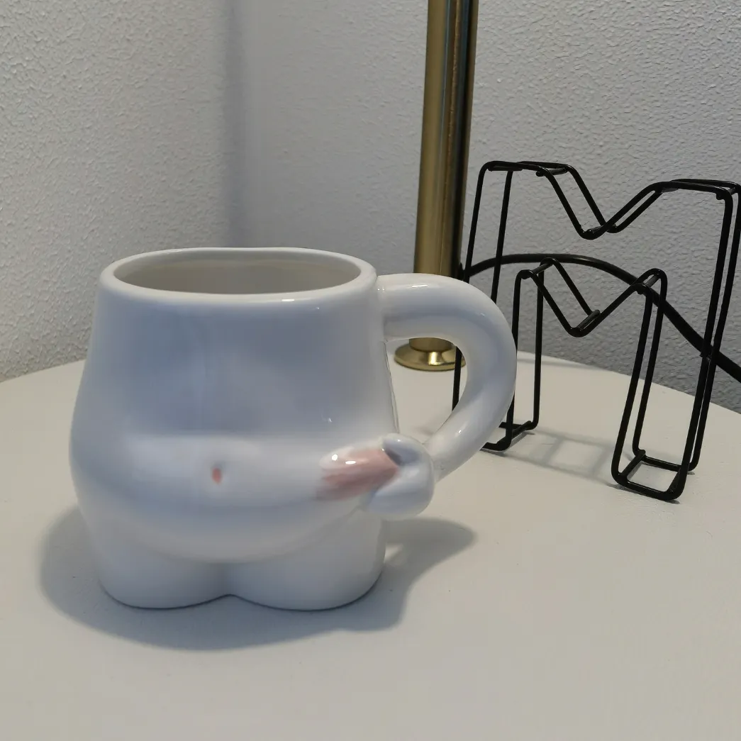 Pinch Belly Ceramic Mug