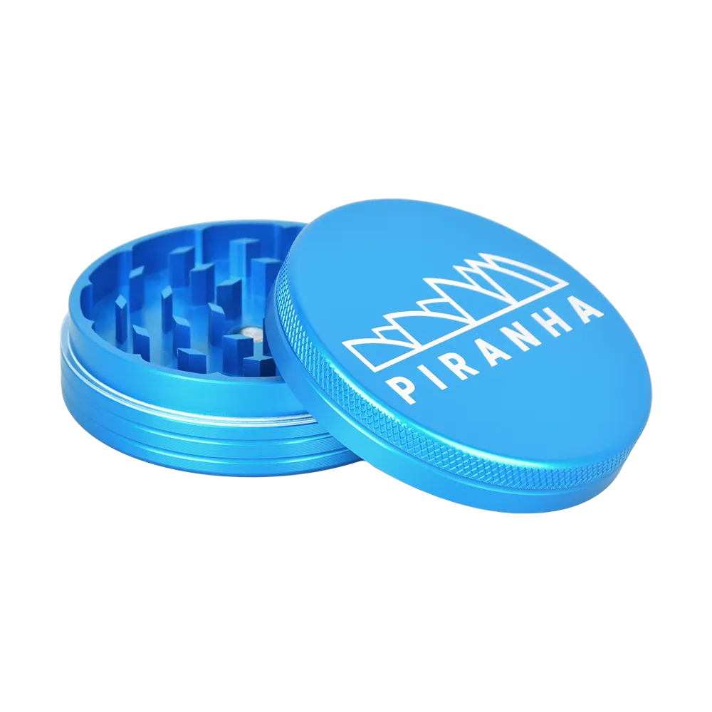 Piranha Aluminum Grinder | 2pc | 2.5"