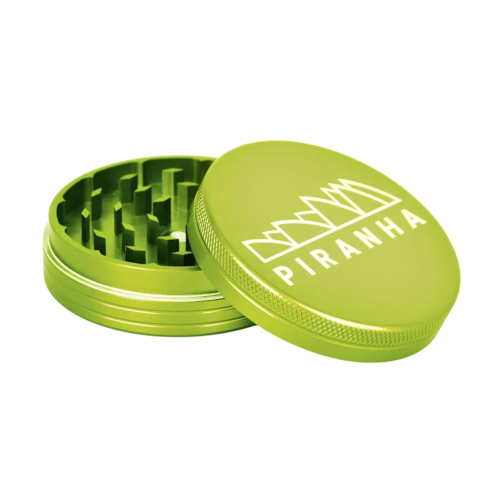 Piranha Aluminum Grinder | 2pc | 2.5"