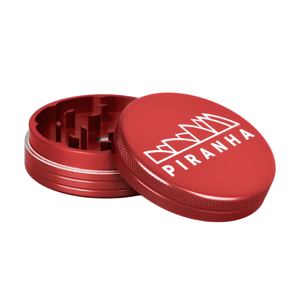 Piranha Aluminum Grinder | 2pc | 2.5"