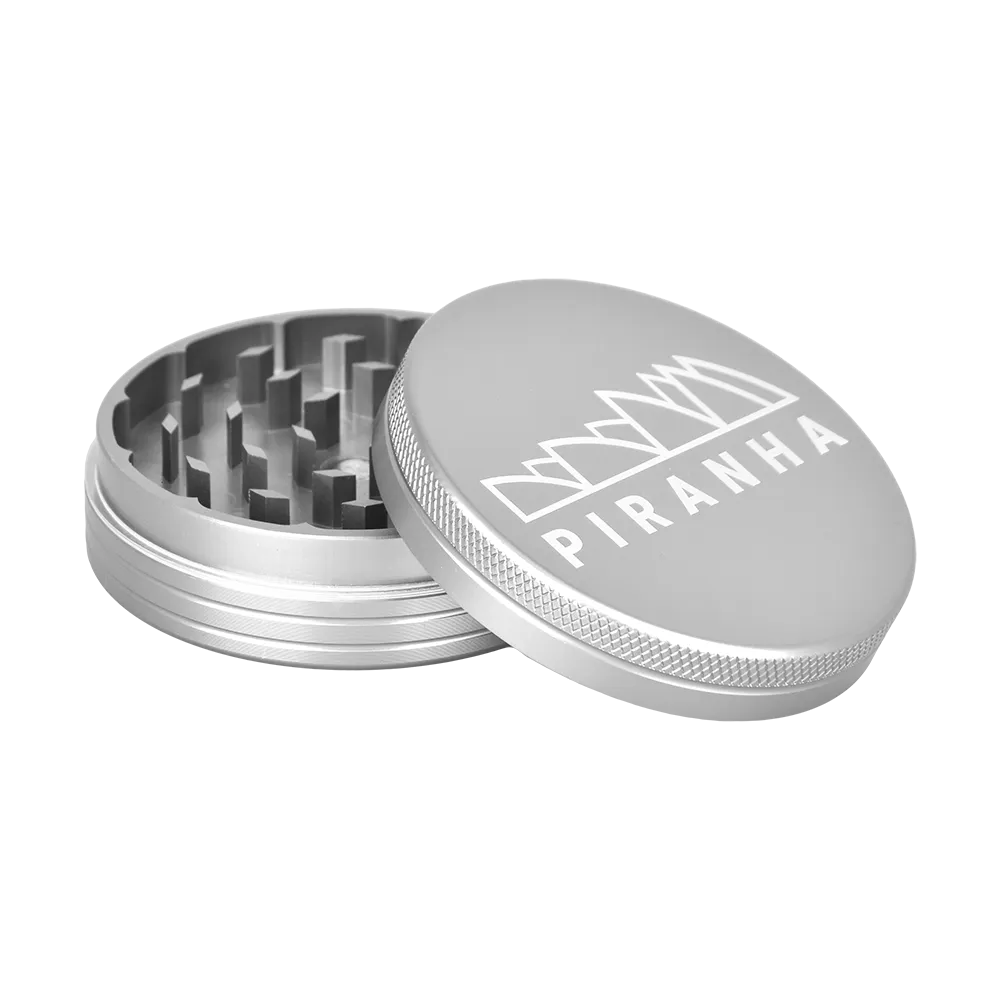 Piranha Aluminum Grinder | 2pc | 2.5"