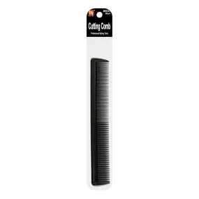 PLASTIC COMB CUTTING COMB (BLACK)