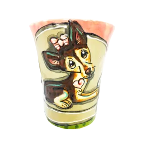 Pretty in Pink Chihuahua Pet Mug