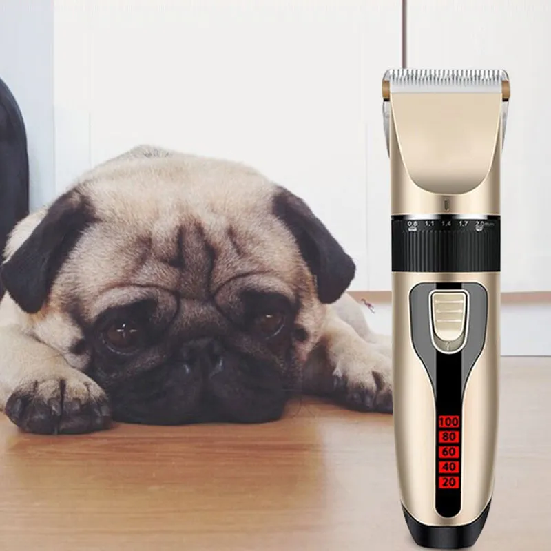 Professional pet trimmer set