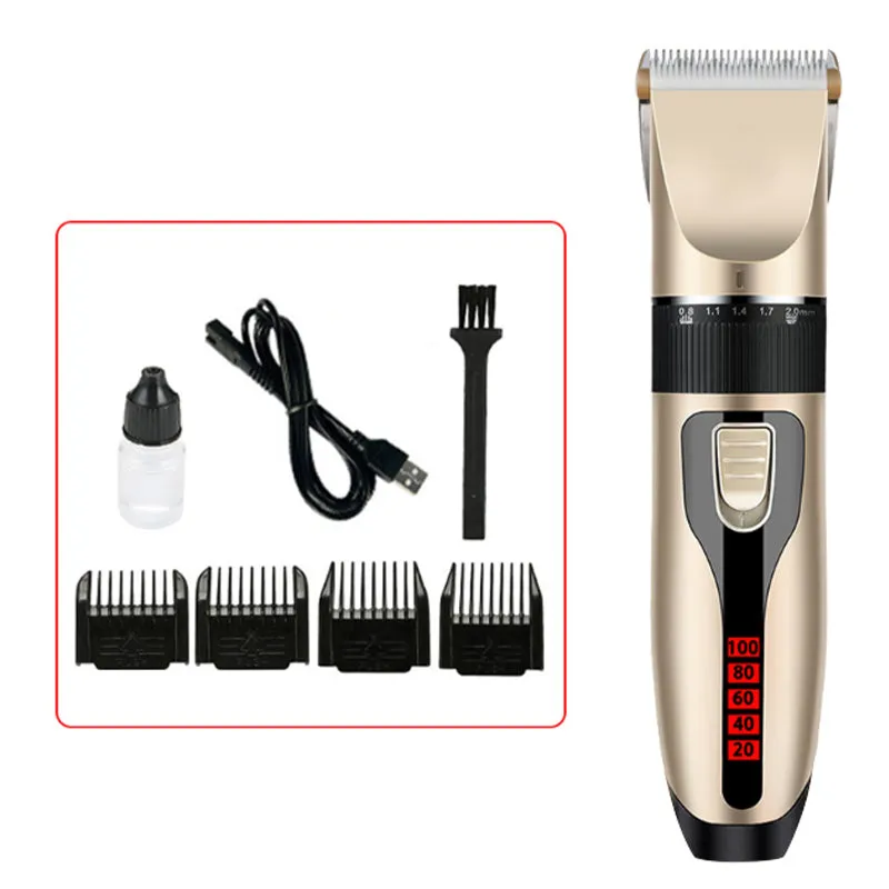 Professional pet trimmer set