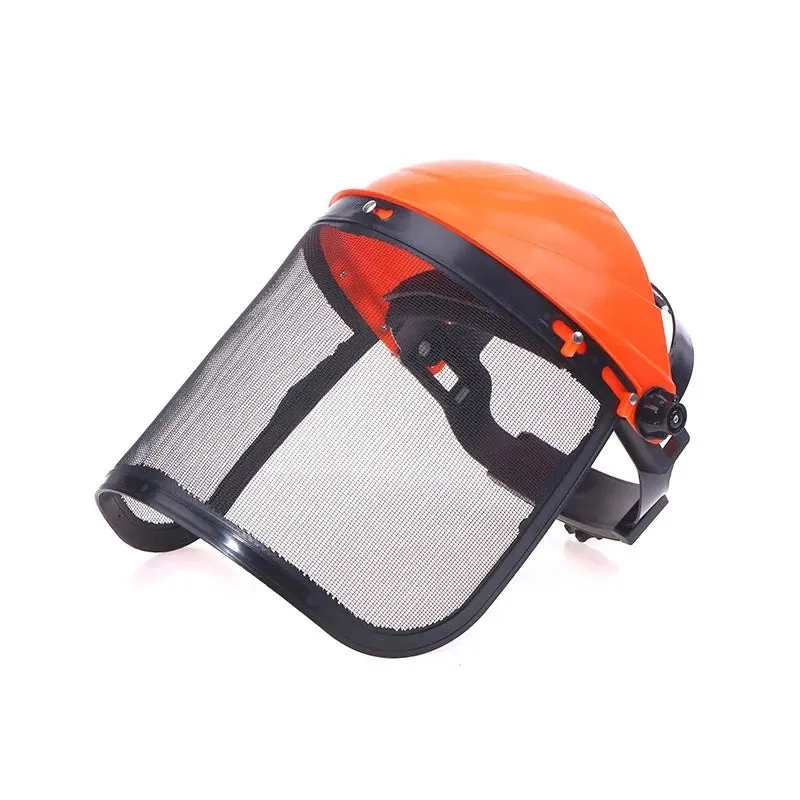 Protective Safety Full-Face Mesh Mask for Brush Cutters and Trimmers