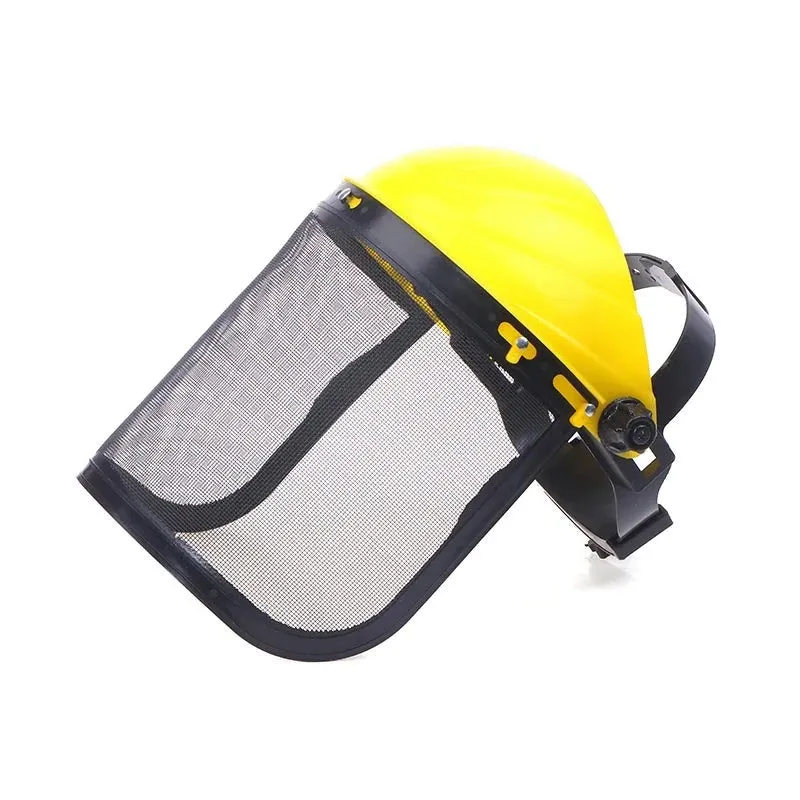 Protective Safety Full-Face Mesh Mask for Brush Cutters and Trimmers