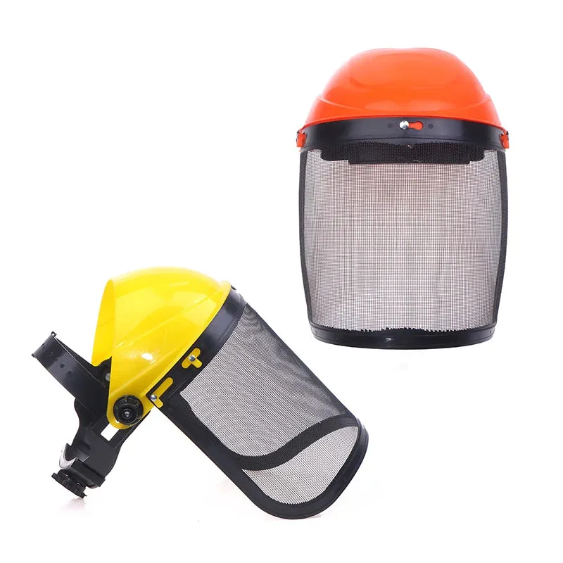 Protective Safety Full-Face Mesh Mask for Brush Cutters and Trimmers