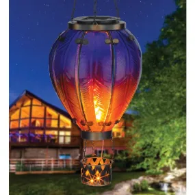 Purple Hot Air Balloon Solar