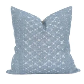 READY TO SHIP Clay McLaurin Nagoya Pillow Cover in Azure