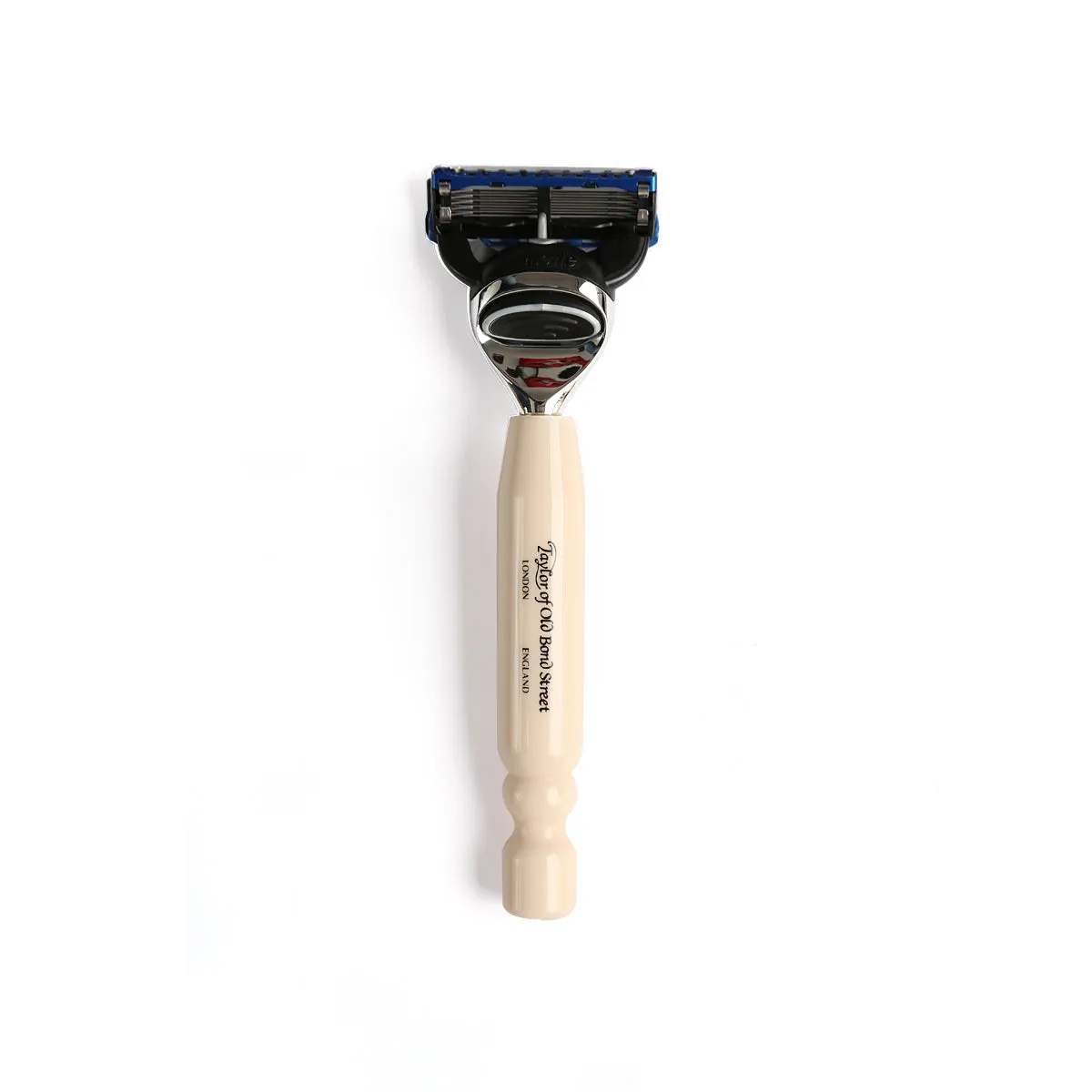 Regular Fusion Razor with Imitation Ivory Handle