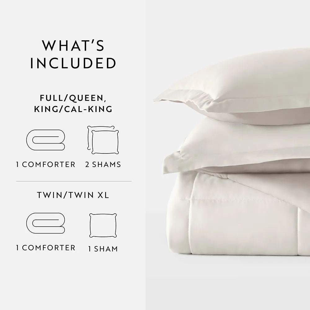 Reversible Down-Alternative Comforter Set Sale