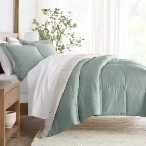 Reversible Down-Alternative Comforter Set Sale