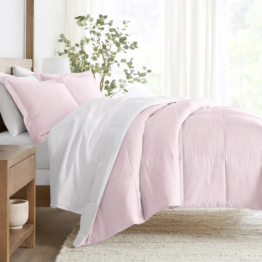 Reversible Down-Alternative Comforter Set Sale