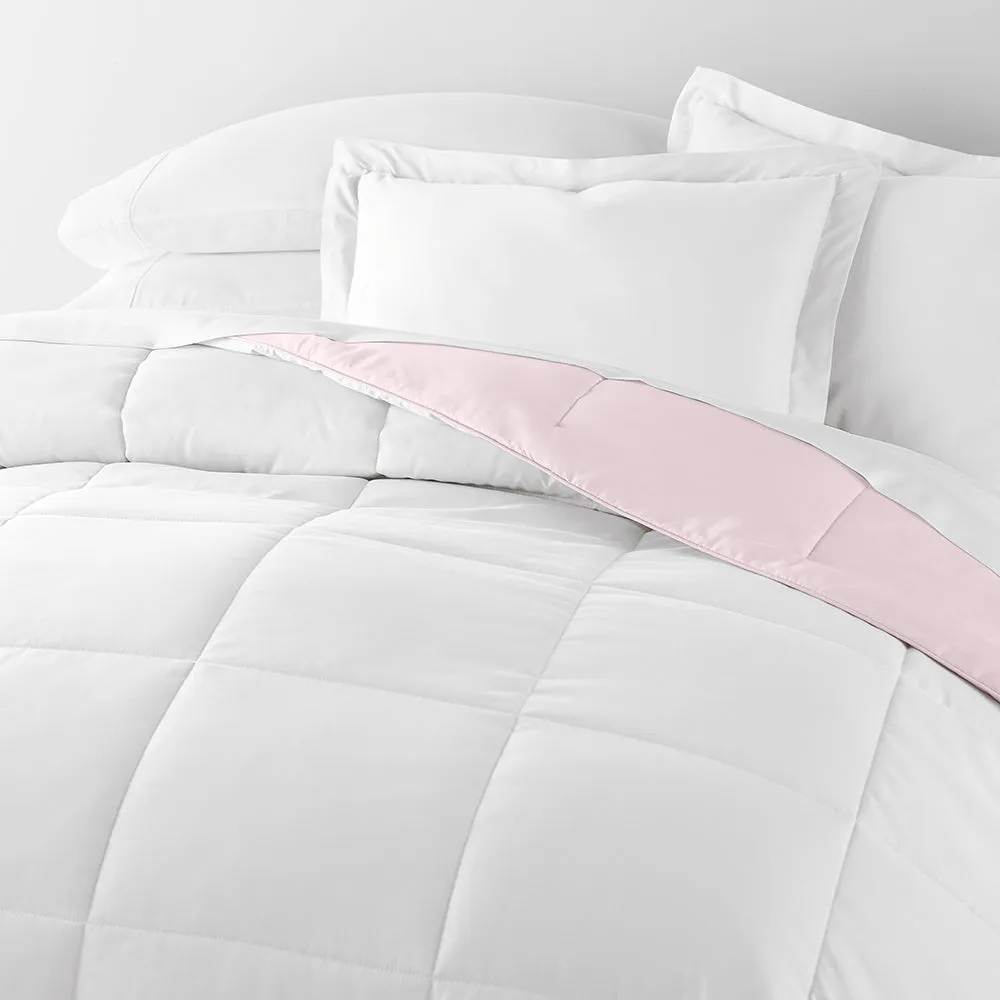 Reversible Down-Alternative Comforter Set Sale